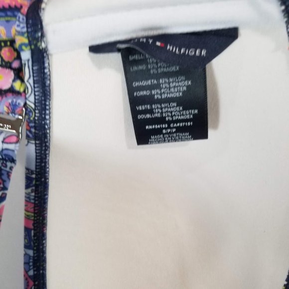 Tommy Hilfiger Paisley-Print Bandeau Bikini Top Size Small - Picture 7 of 9